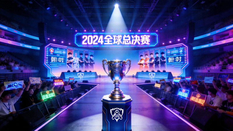 S16世界赛上路选手专题配图，上单英雄对线与兵线控制画面